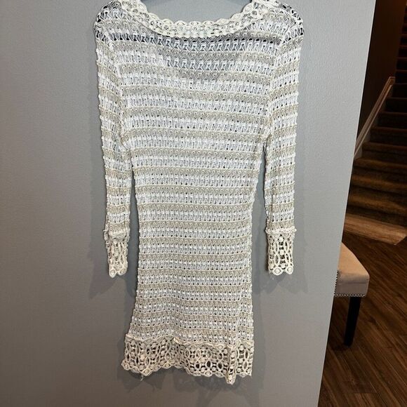 Solitaire Swim Large Crocheted Coverup - Picture 8 of 8